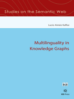 cover image of Multilinguality in Knowledge Graphs
